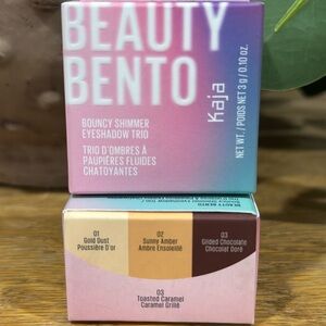 Kaja Beauty Bento eyeshadow stack